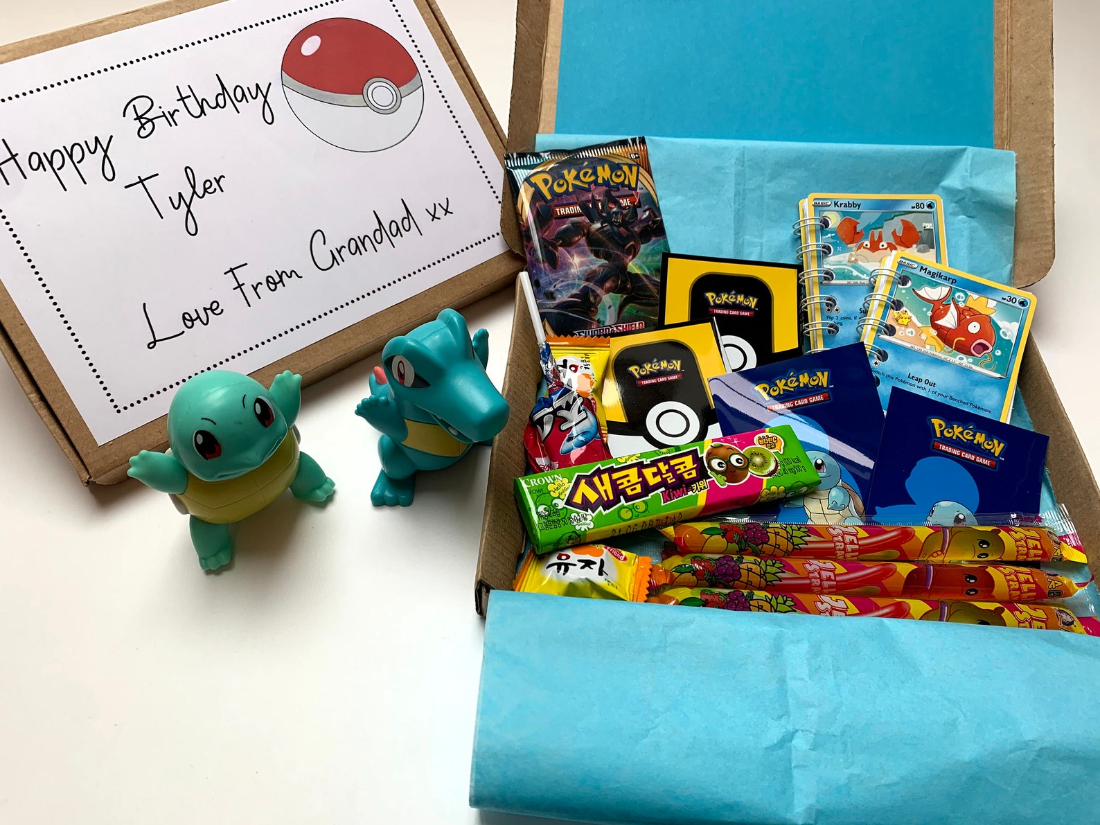 Pokémon Gift Box Includes a Pack of Cards Birthday Gift | Etsy UK