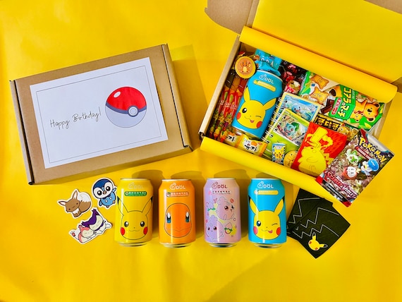 Coffret cadeau Pokémon. Cadeau d'anniversaire, cadeau surprise