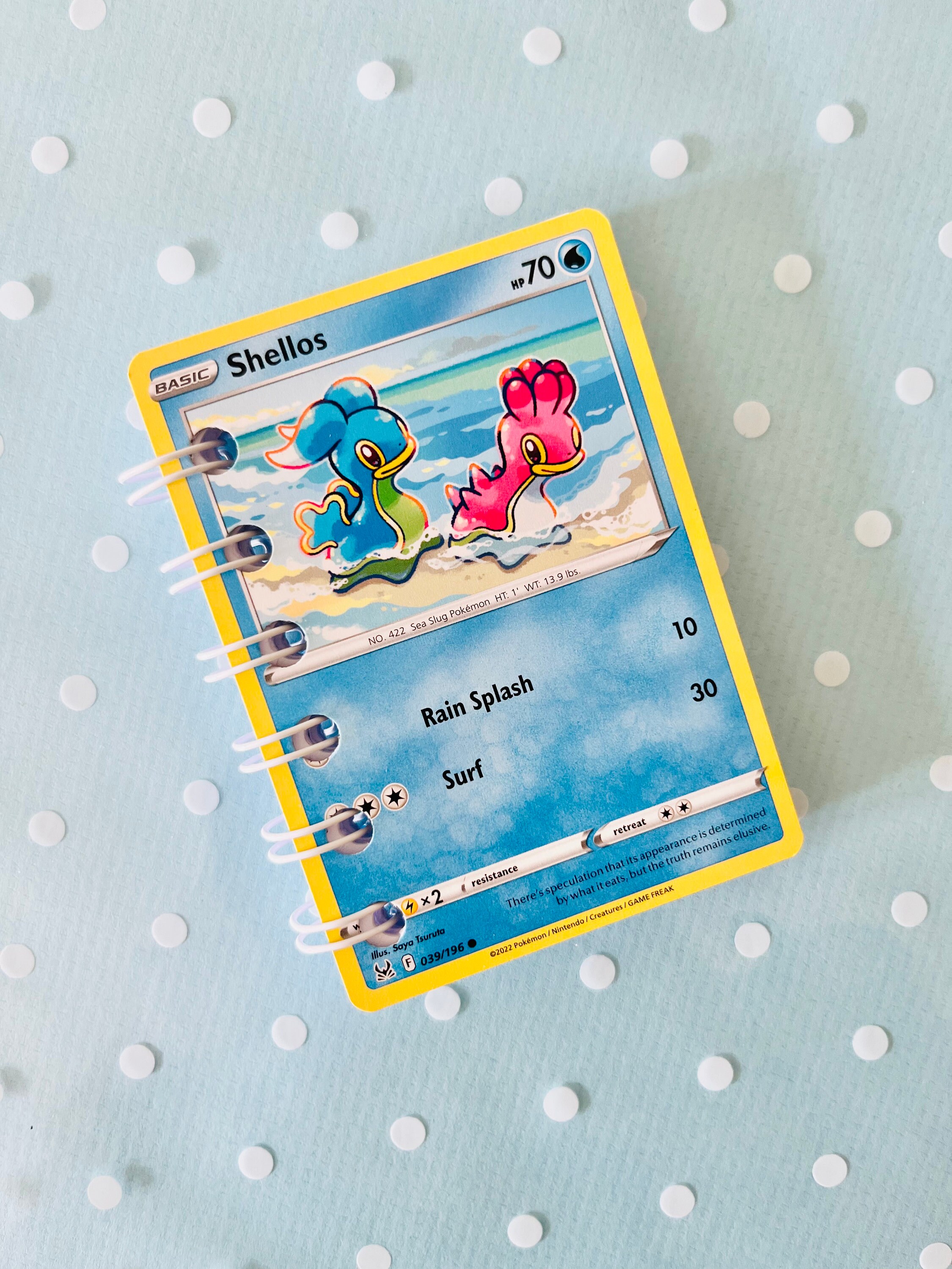 Carnet/livre de poche de cartes Pokémon Lapras/Shellos. Idéal pour les  cadeaux, les cadeaux, les sacs de fête. -  Canada