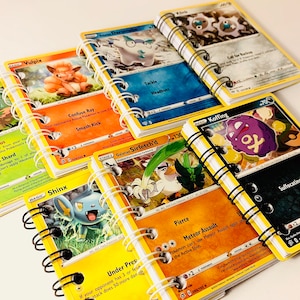 Carnet/portable carte Pokémon. Idéal pour un cadeau, un rembourrage de bas de Noël, un sac de fête.