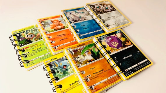 Pokémon Card Notebook/pocketbook. Ideal for Gift Stocking 