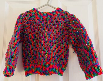 Crochet baby jumper