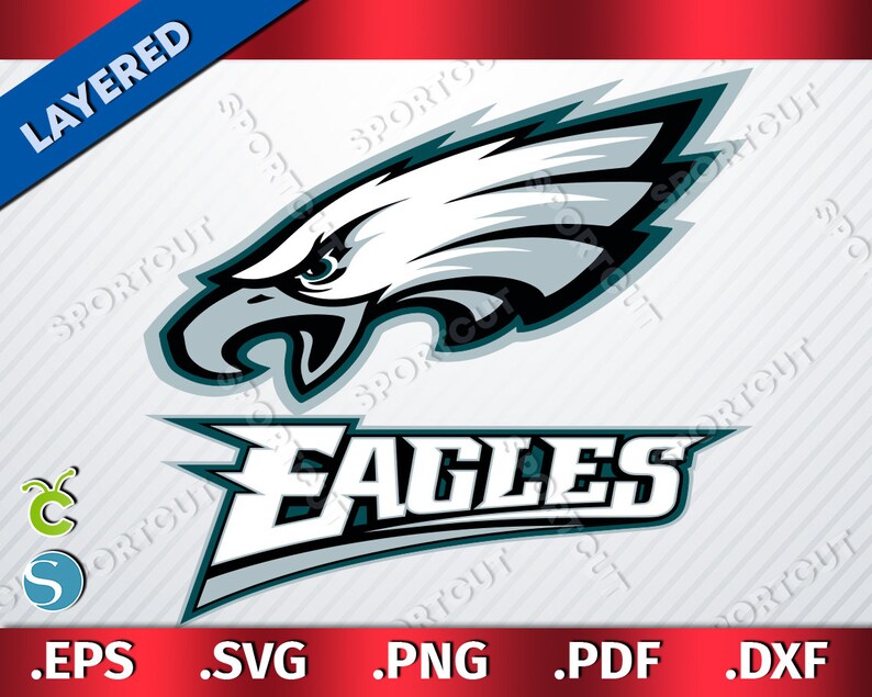 Philadelphia Eagles 14 SVG Bundle Philadelphia Eagles PNG Football for Cutting Machine