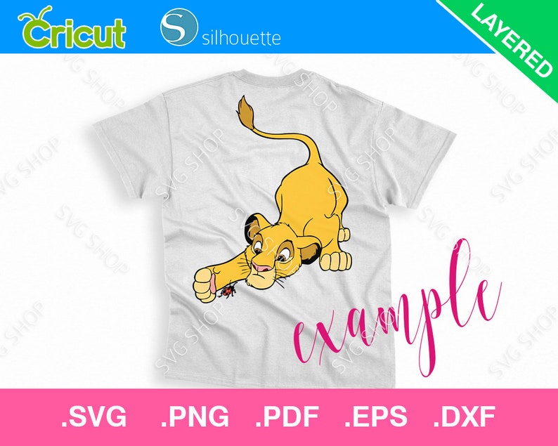 Free Free Lion King Layered Svg