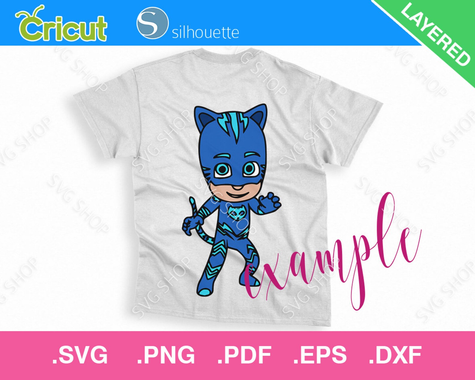 Download PJ Masks SVG Catboy SVG Pj Masks Printable Pj Masks Png Pj | Etsy