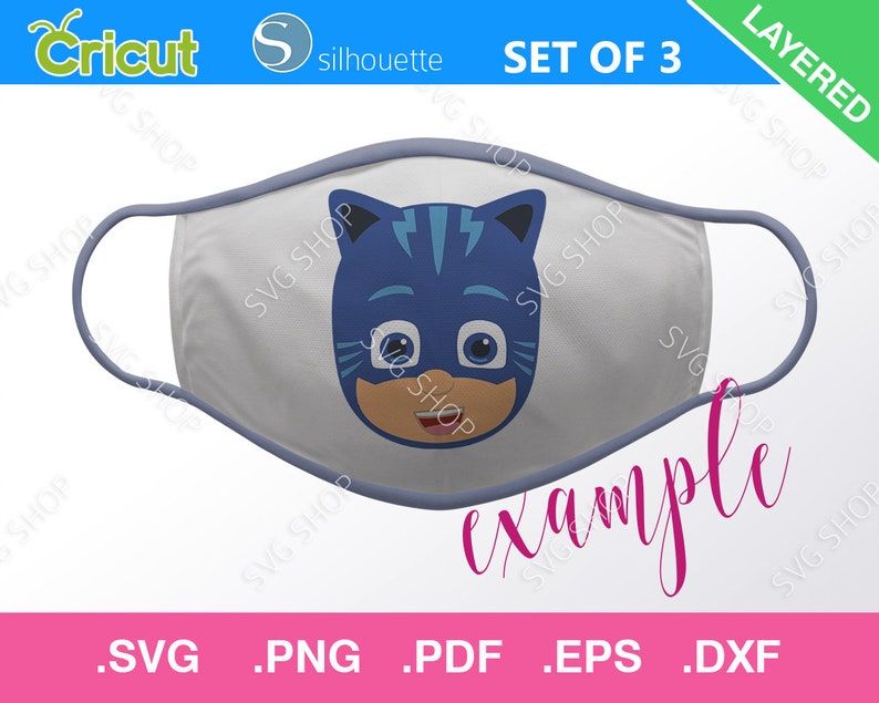 Download Catboy Svg Mask 2277 File Include Svg Png Eps Dxf Svg Files For Cricut Silhouette