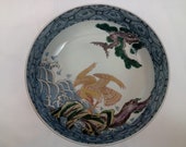 Japanese Imari Porcelain Serving Bowl.