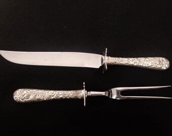 American Directoire by Lunt Sterling Silver Steak Carving Set 2pc HHWS