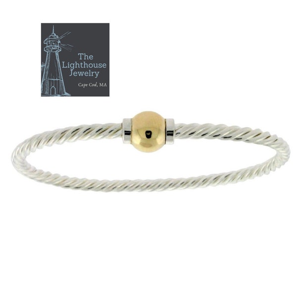 Cape Cod Bracelet - 14K Gold & Sterling Silver (.925)