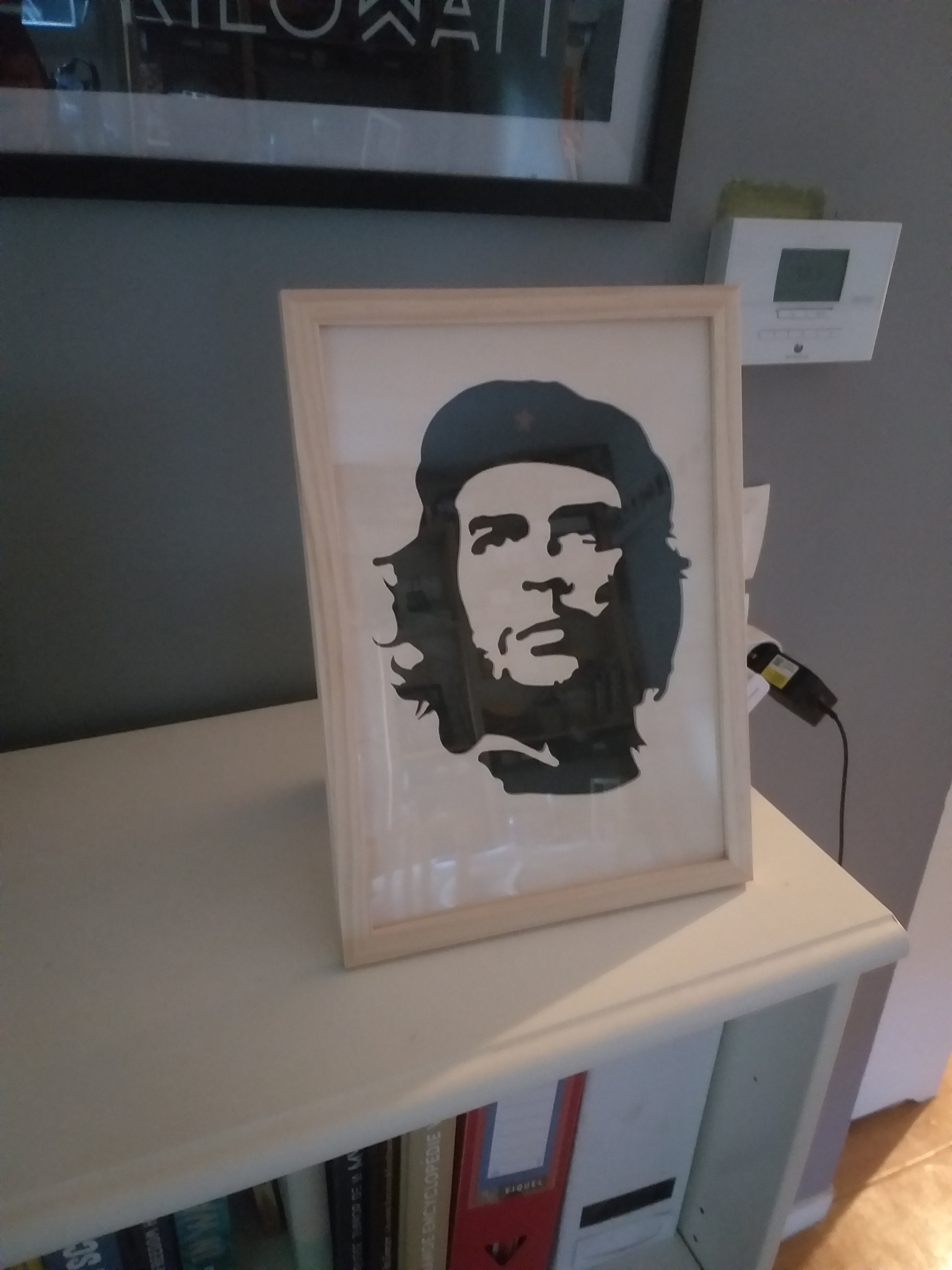 Tableau en Bois - Che Guevara