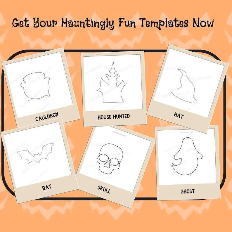 14 Halloween Wire Art Templates, Wire bending figure patterns, Instant Digital PDF Download image 9