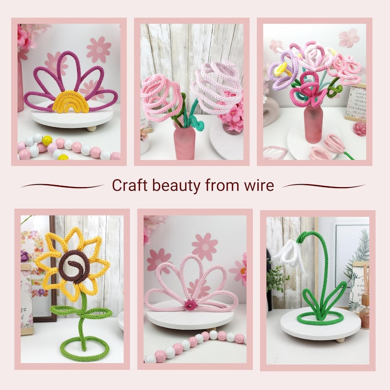 Knitted Wire Art Course: Beginner to Advanced (Digital PDF Download image 5