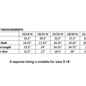 HAMILTON Spencer Jacket PDF Pattern for Download SIZES 16W-34W Original ...