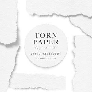 Papel rasgado em aquarela para scrapbooking, pedaços de papel rasgado, clipart de scrapbook, papel rasgado, clipart de papel rasgado, papel com sombra