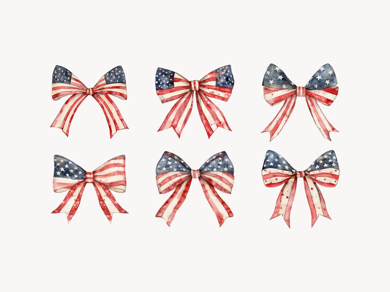 4th of july bows for dogs