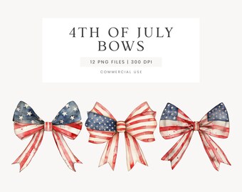 4 de julio arcos clipart, arcos patrióticos de acuarela, imágenes prediseñadas del 4 de julio, cintas patrióticas, imágenes prediseñadas patrióticas americanas, paquete de lazo rojo