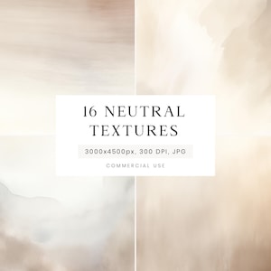 Texturas neutras, texturas abstractas beige, fondos abstractos con pintura marrón, texturas con pintura neutra, papeles digitales de acuarela