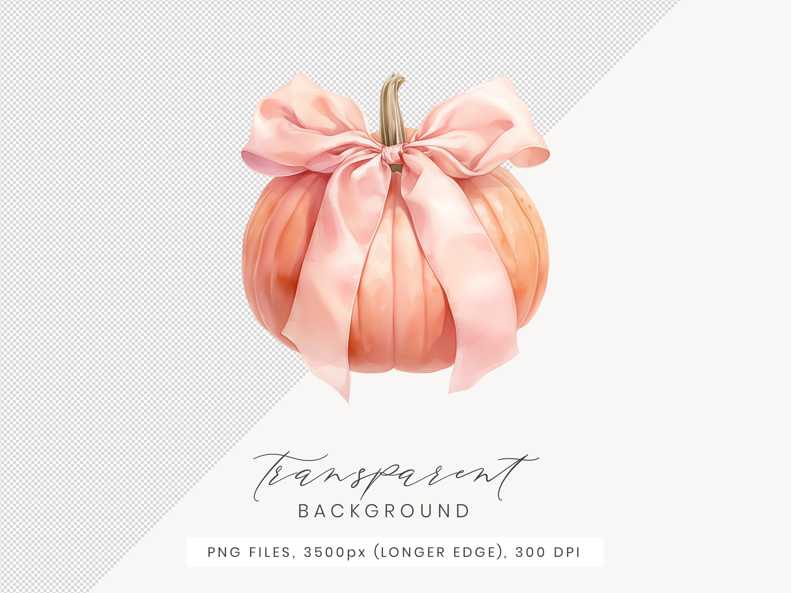 Pumpkin With Bow Clipart, Pink Bow Clipart, Halloween Bow PNG ...