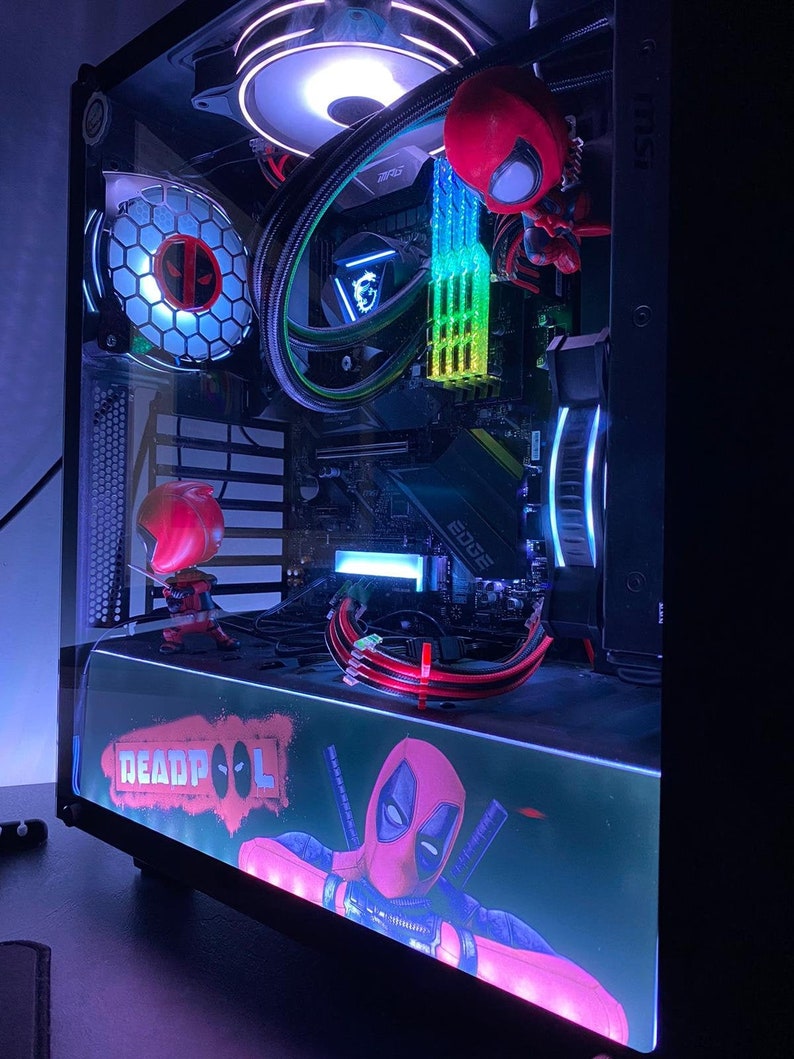 Digital printing CustomRgb Pc Case Psu Cover Rgb Etsy