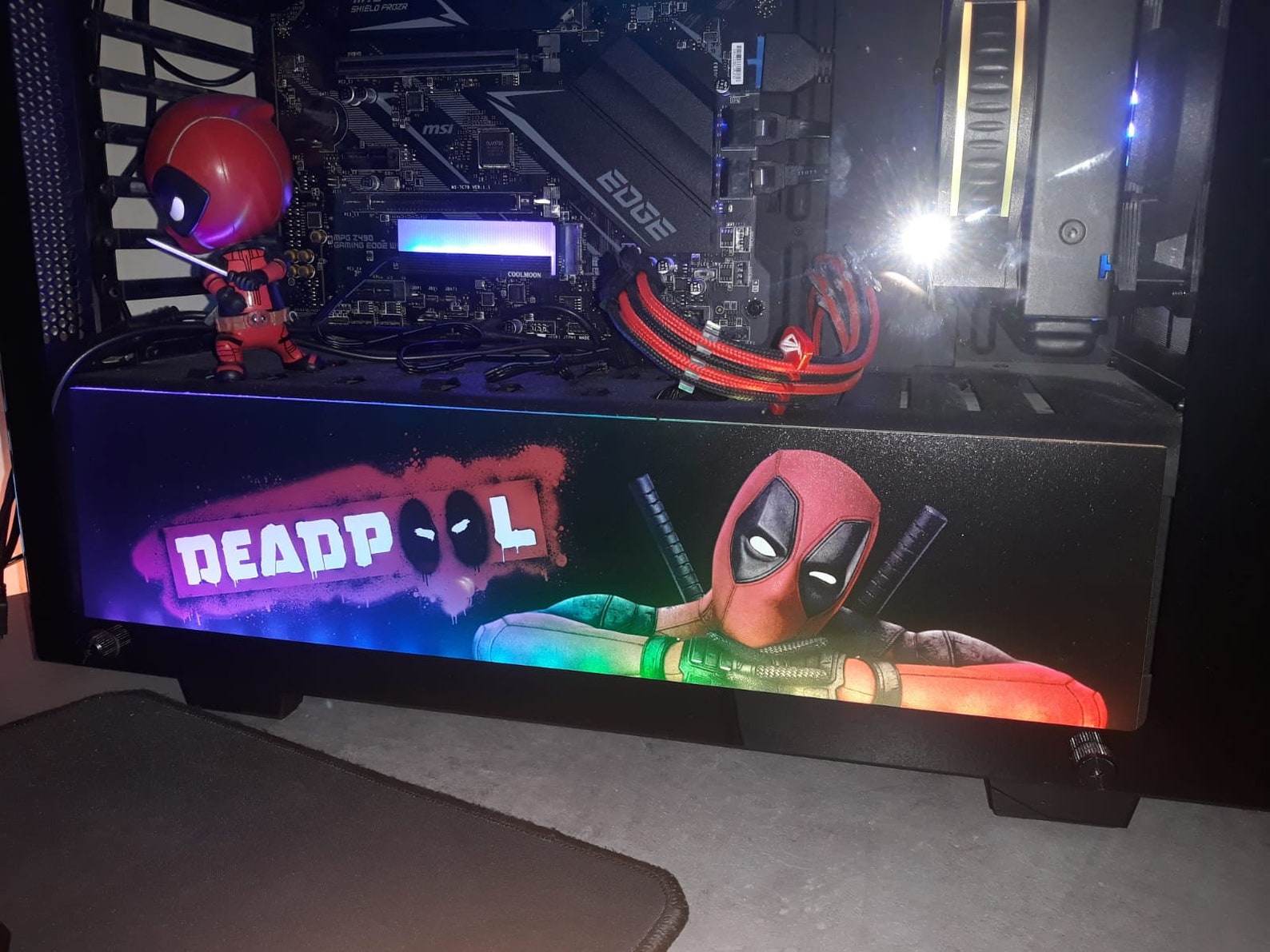 Personalized RGB PSU Shroud Cover Custom Rgb Pc Case RGB Etsy