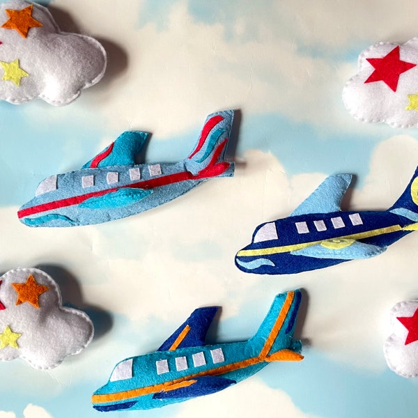 Handmade Aeroplane Garland