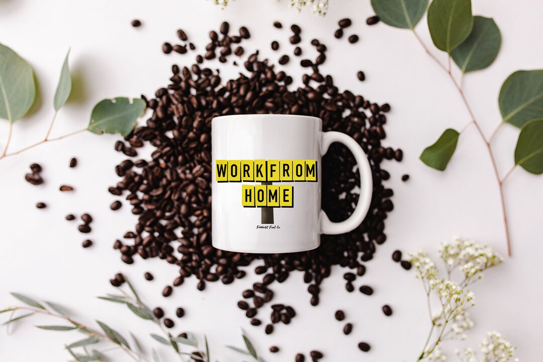 Work From Home Mug. Work Mug. Waffle House Mug. Waffle Lover Mug. WFH