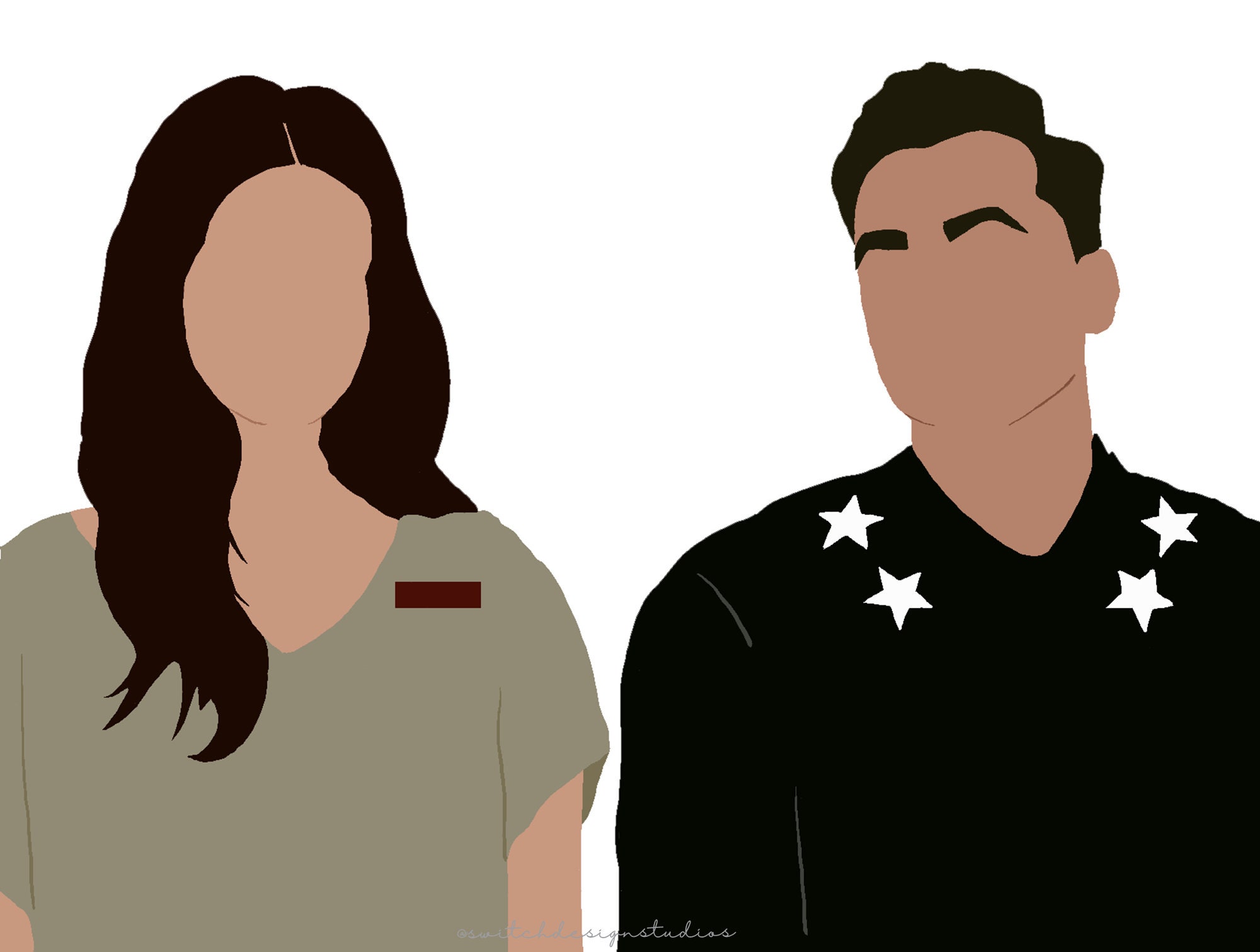 Printable Schitt's Creek card Stevie & David Best Etsy