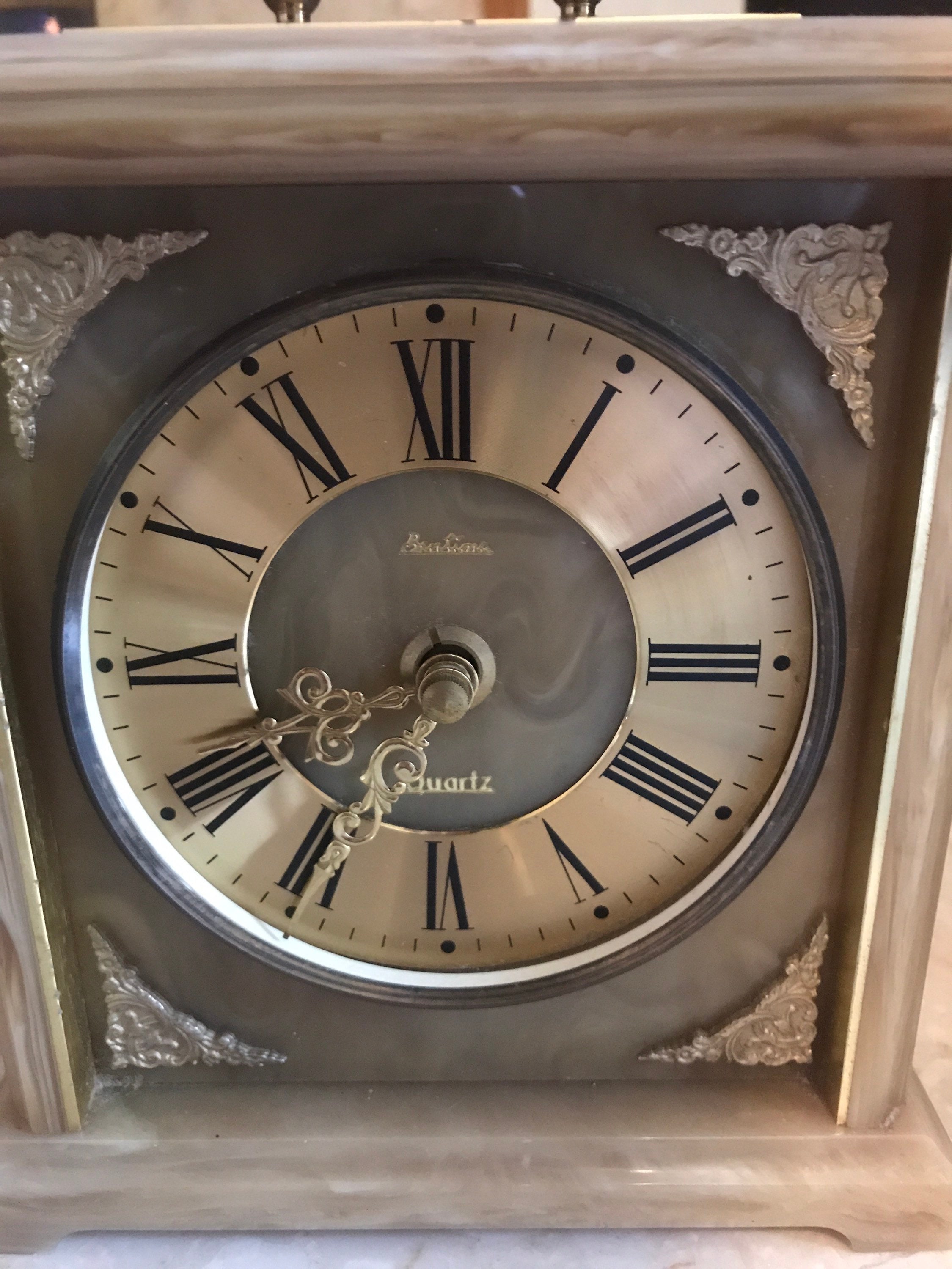 Bentima Quartz Marble Carriage Clock 1970 Etsy