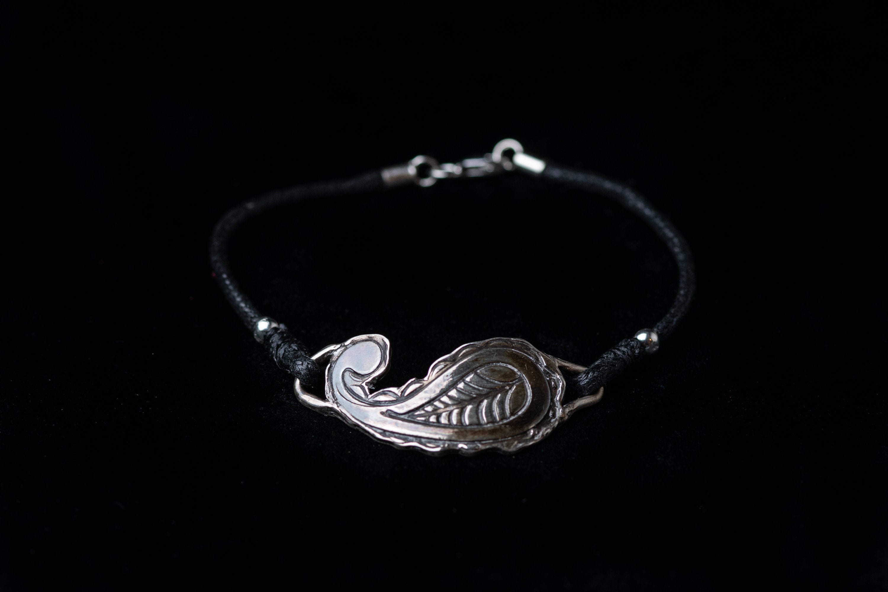 Paisley Patina Silver Bracelet — Silver Joy Jewellery