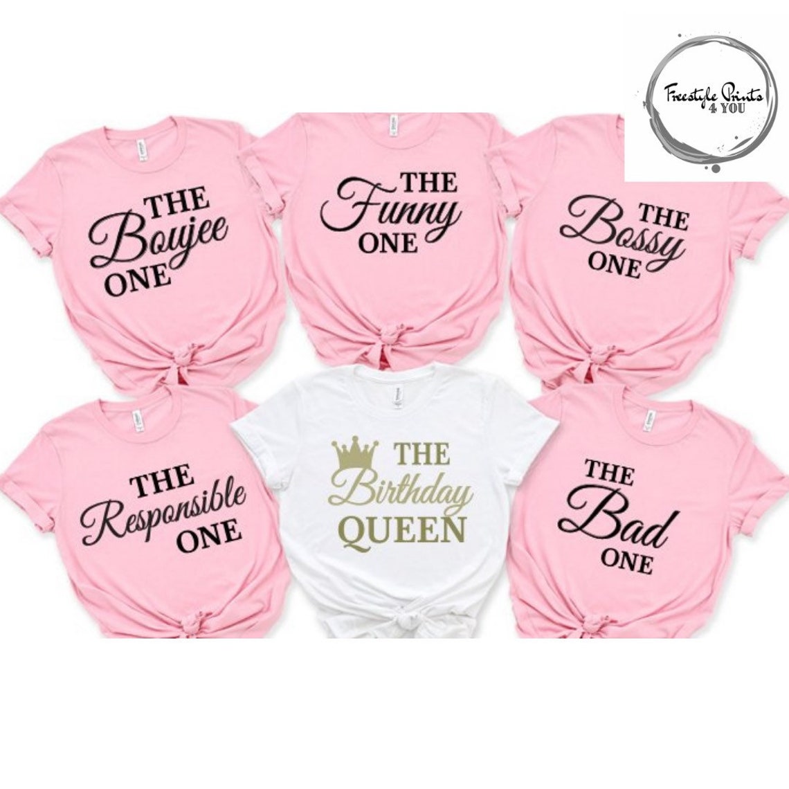 Best Friend Party Group Shirts Birthday Party Group Shirts Etsy