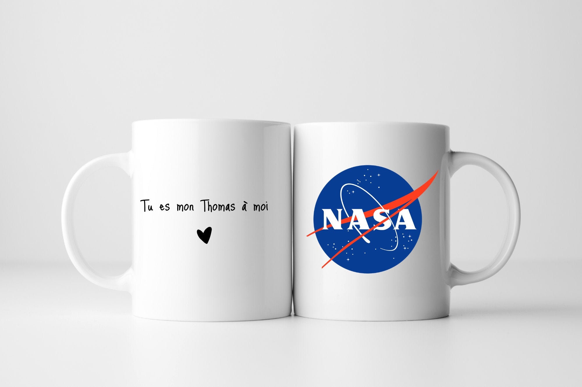 Mug Nasa Personnalisé/Mug Personnalisé/Nasa/Tasse Personnalisée/Space X