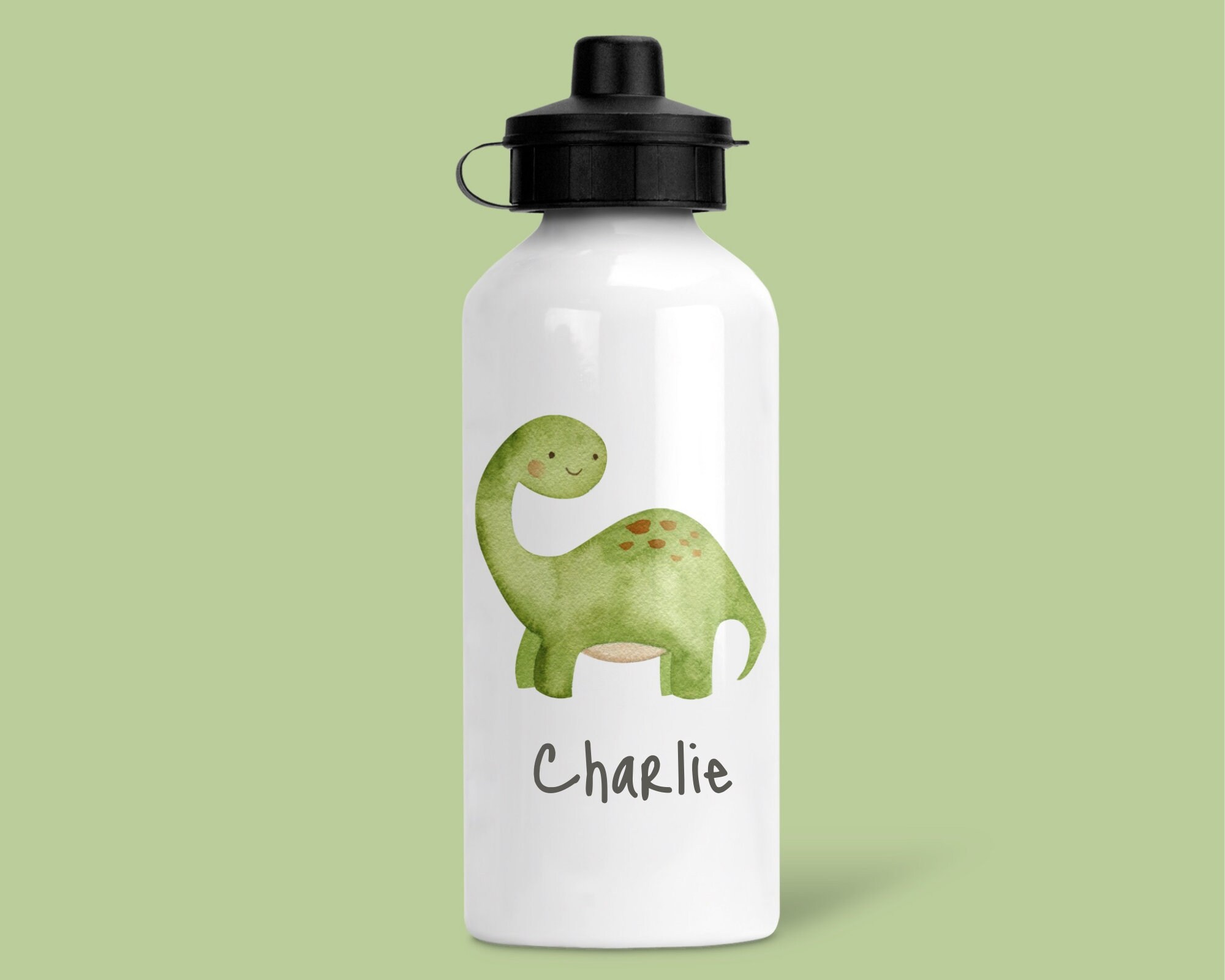 Gourde Personnalisée Dinosaure/ Gourde Enfant/ Prénom/ Personnalisée/Gourde Sport