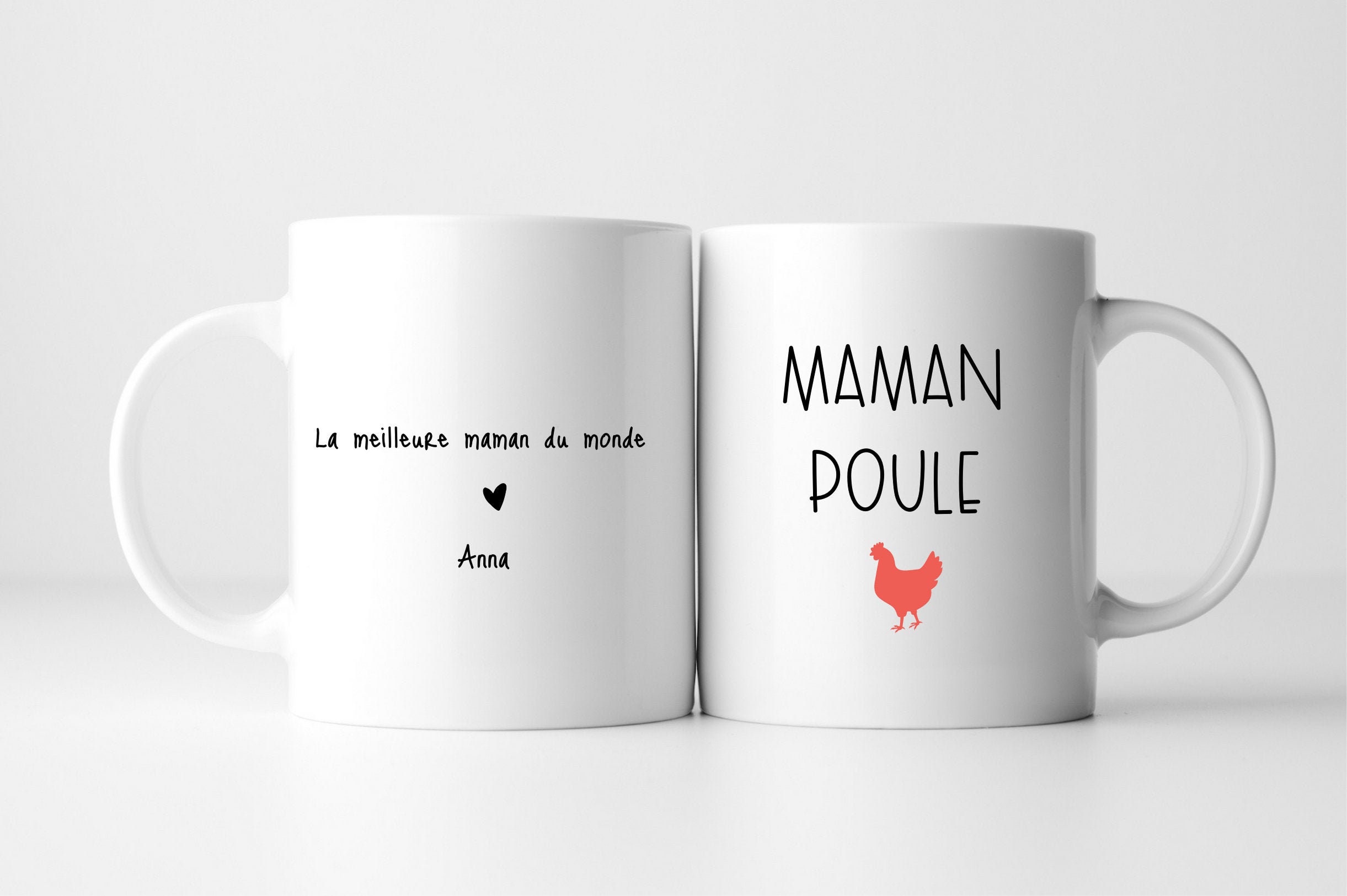 Mug Maman/Cadeau Maman /Fête Des Mères/Mug Personnalisé