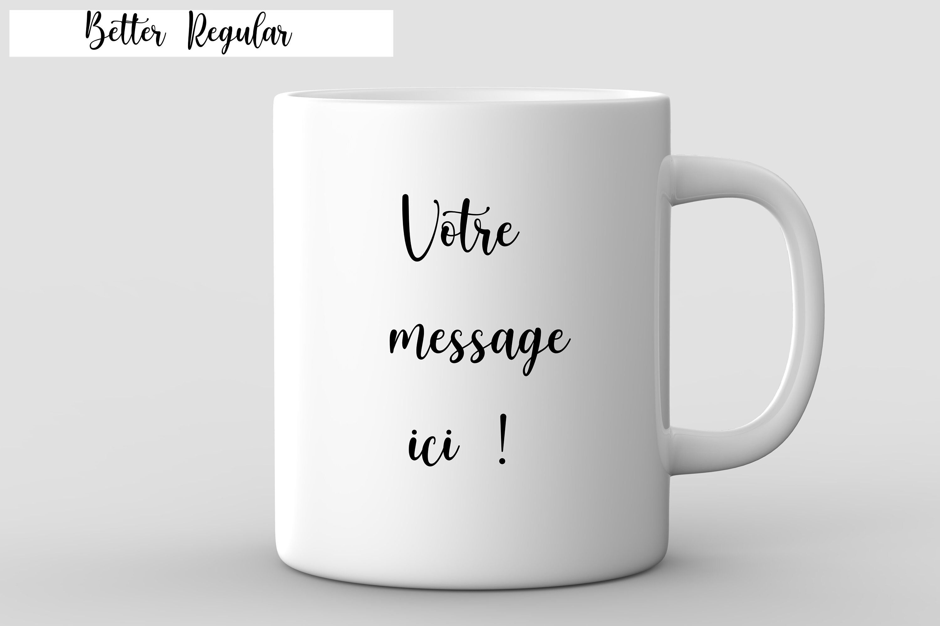 Mug Personnalisé Texte