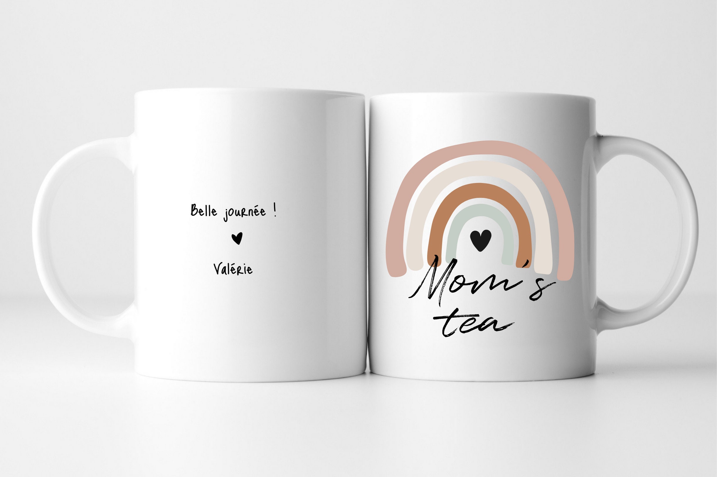 Mug Maman Thé/Cadeau /Fête Des Mères/Mug Personnalisé