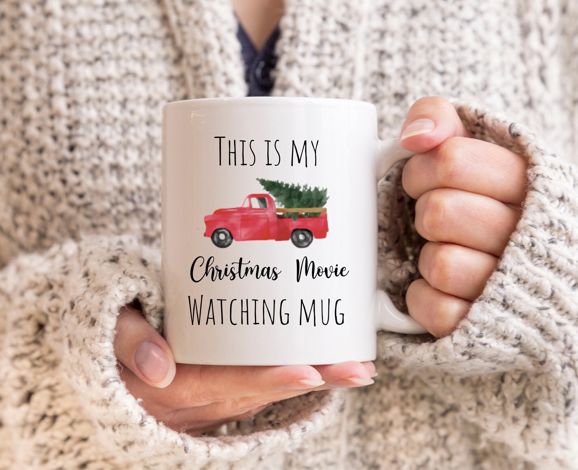 Mug Noël/ Films de Watching Christmas Movie