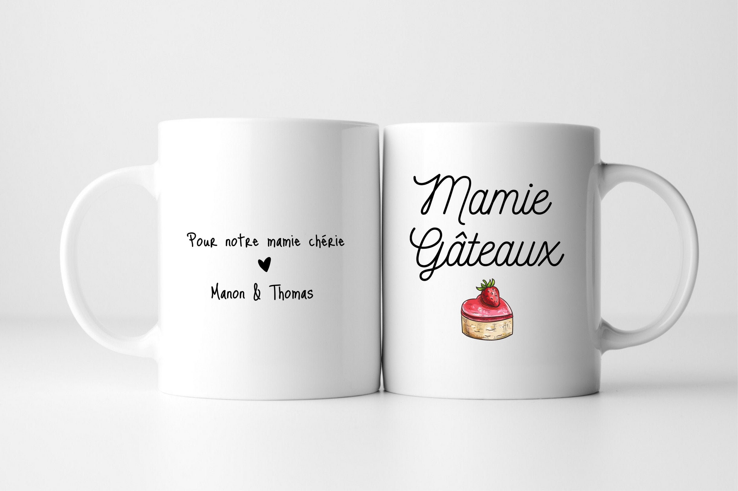 Mug Personnalisé Mamie Gâteaux/Fête Des Mamies/Mug Mamie/Mug Personnalisé