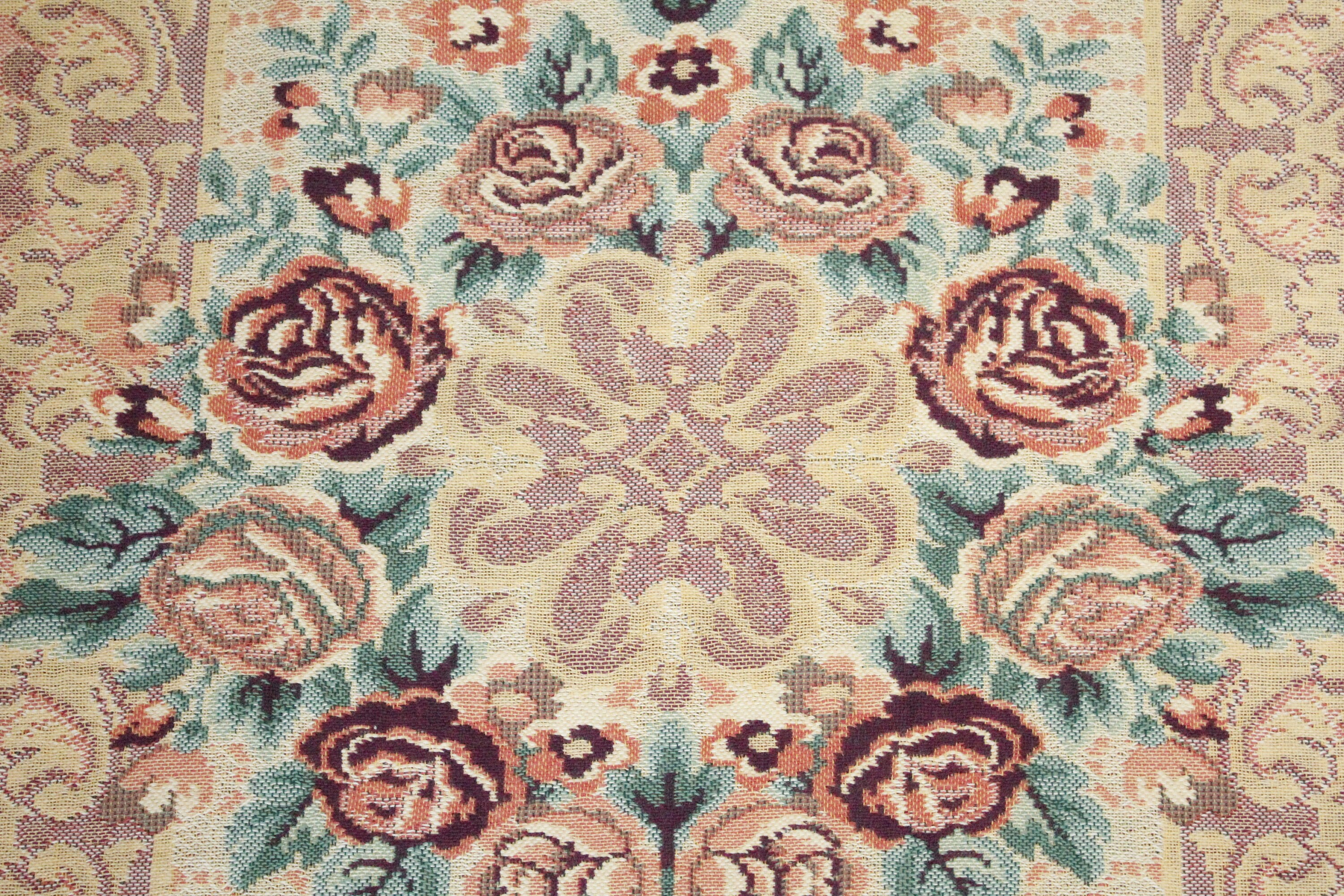 Vintage Set of Tapestry/ Embroidered Style Etsy