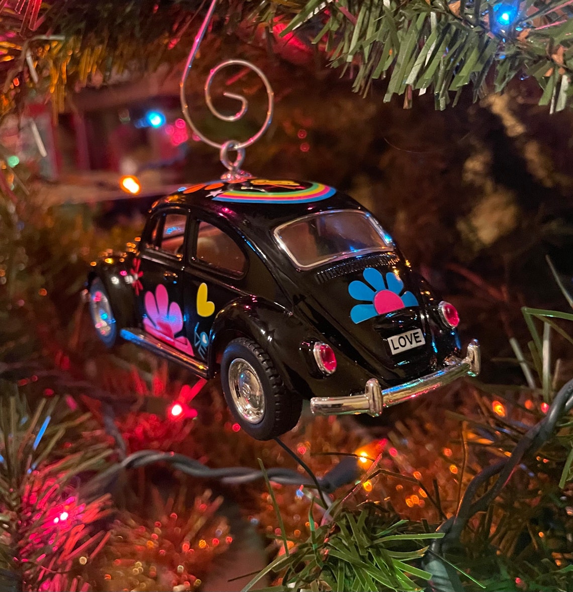 Volkswagen Beetle Christmas Ornament 