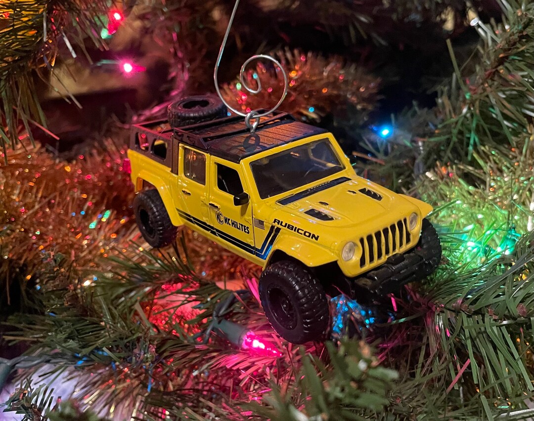 Jeep Gladiator Christmas Ornament Etsy