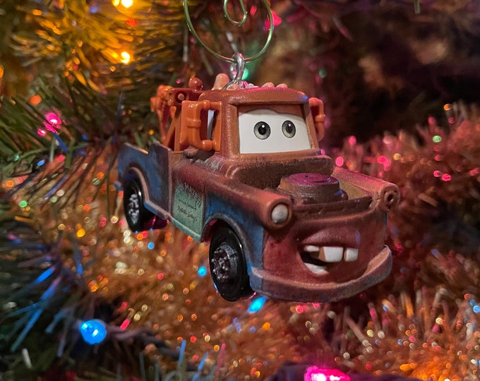 Mater Tow Truck Christmas Ornament Etsy