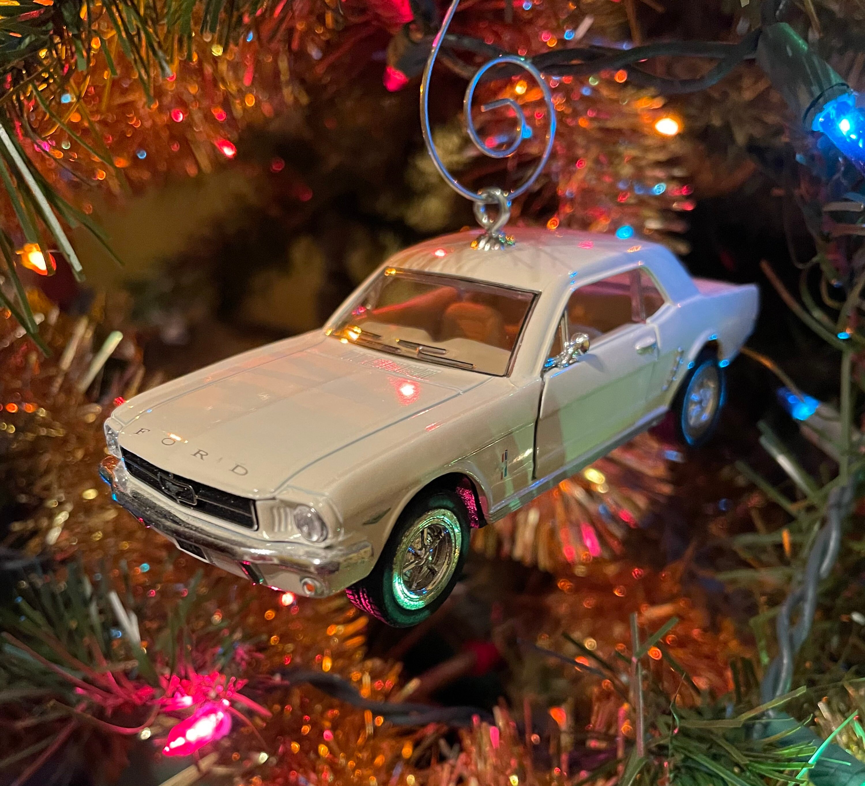 Mustang Christmas Ornament 