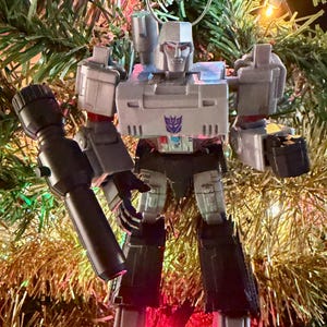 Megatron Transformer 5” tall Christmas ornament