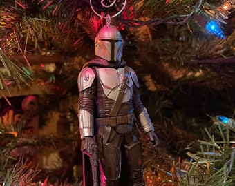 Mandalorian Star Wars Christmas Ornament