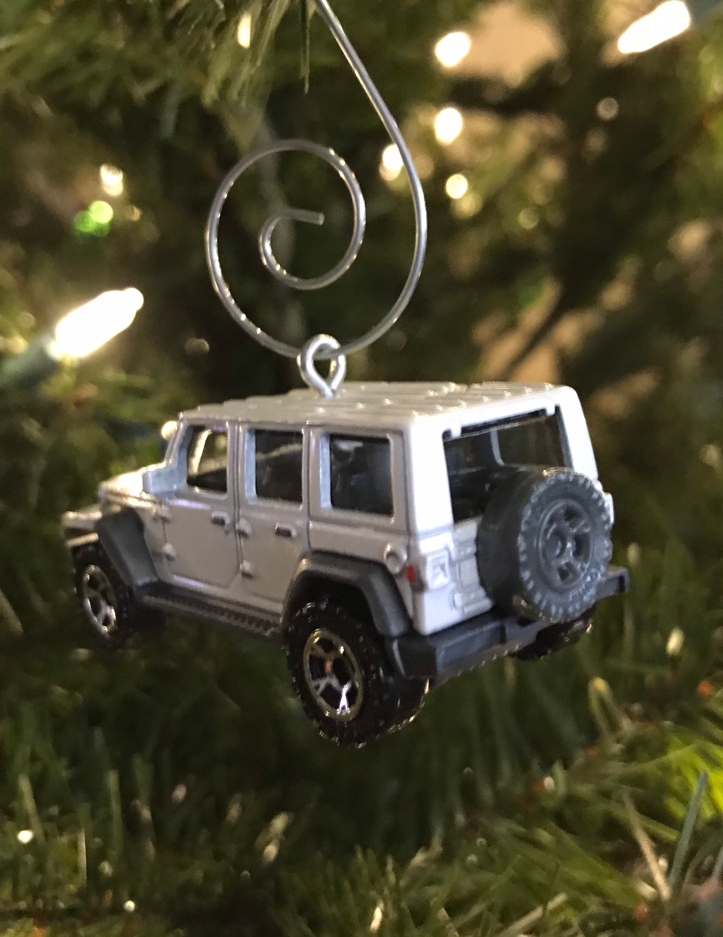 Jeep Christmas Ornament 