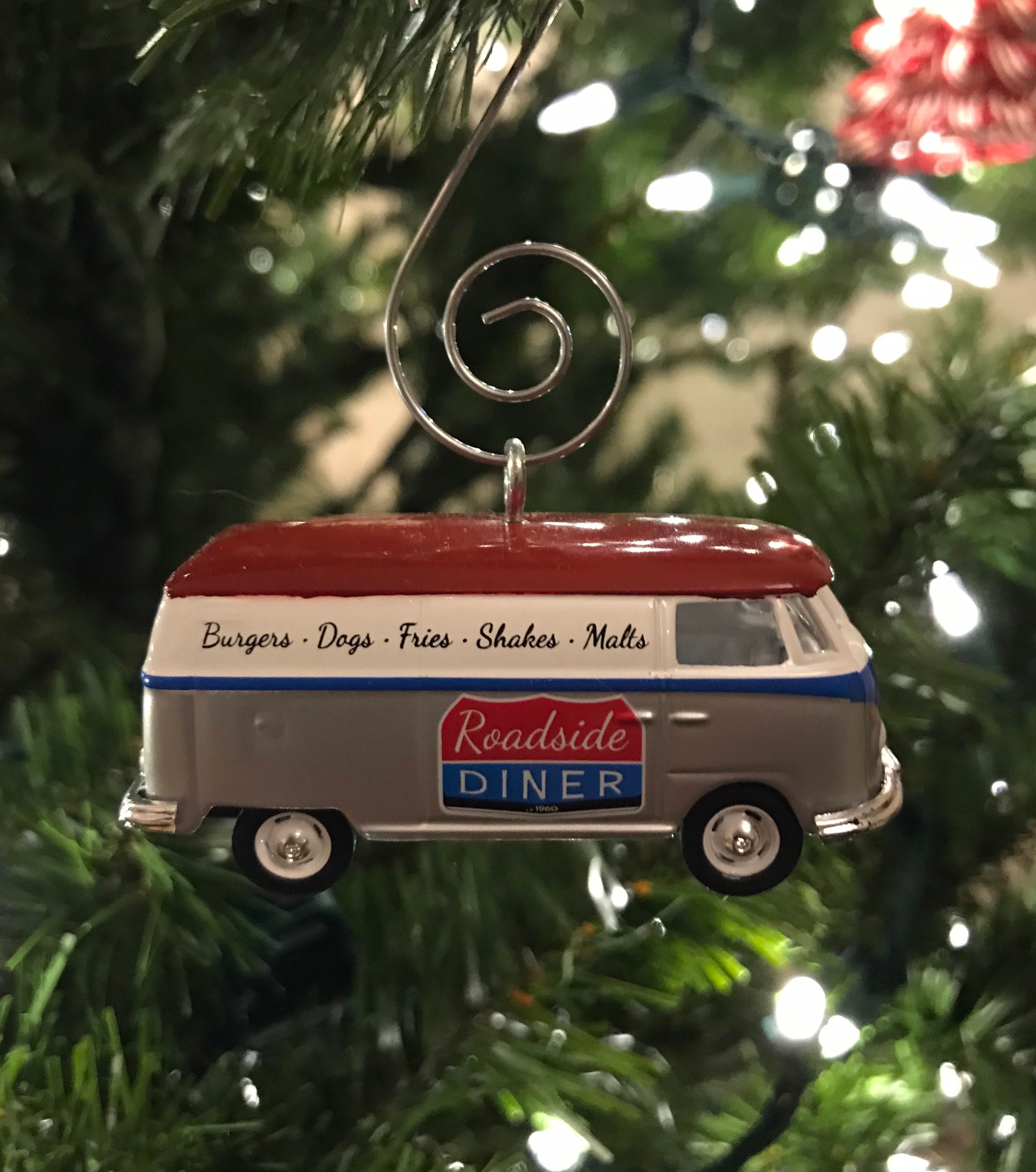VW Bus Volkswagen T1 Christmas Ornament Custom | Etsy