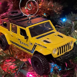 Jeep Gladiator 5 inches Long Christmas Ornament