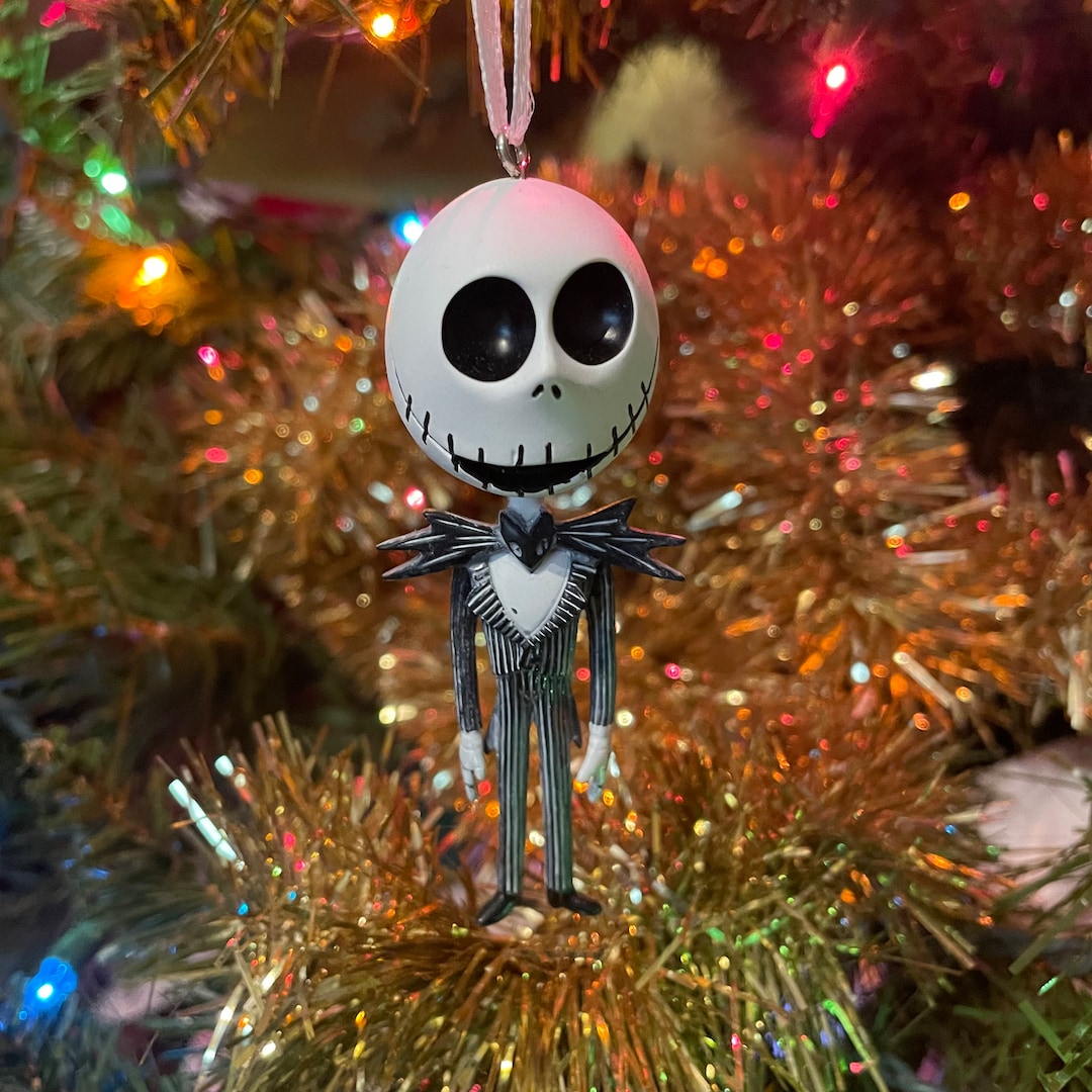 Jack Skellington Christmas Ornament Etsy