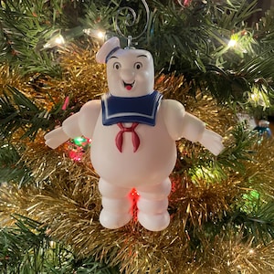 Ghostbusters Stay Puff Marshmallow  man Christmas Ornament
