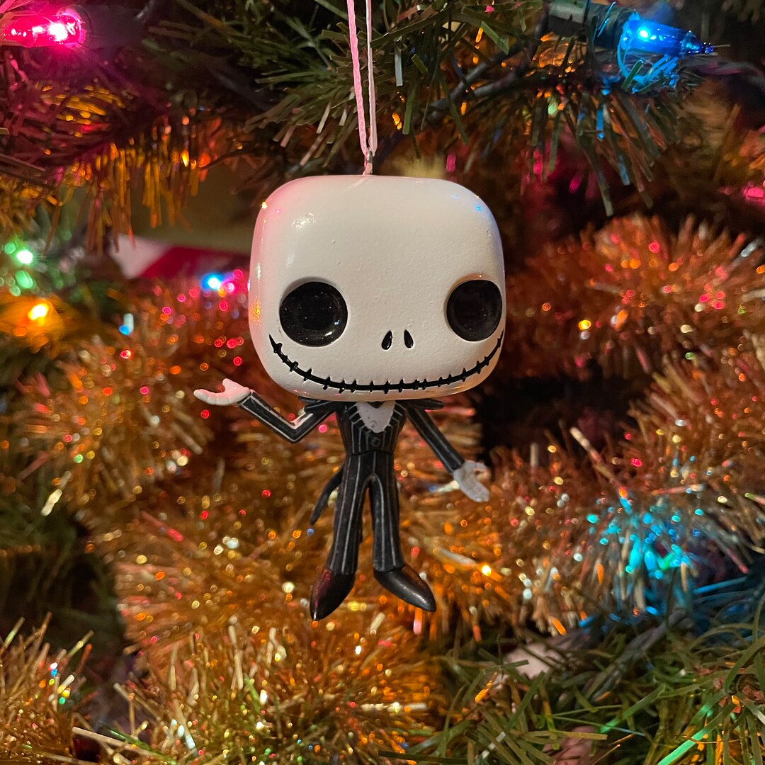 Jack Skellington Christmas Ornament Etsy